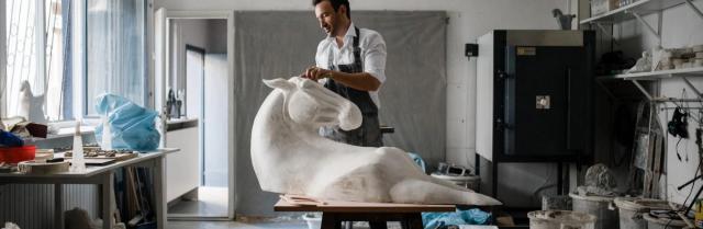 Sculptor Hrvoje Dumančić