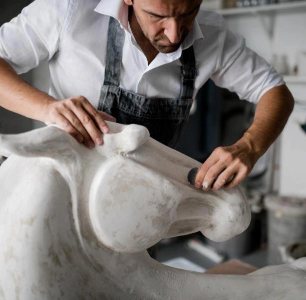 Sculptor Hrvoje Dumančić