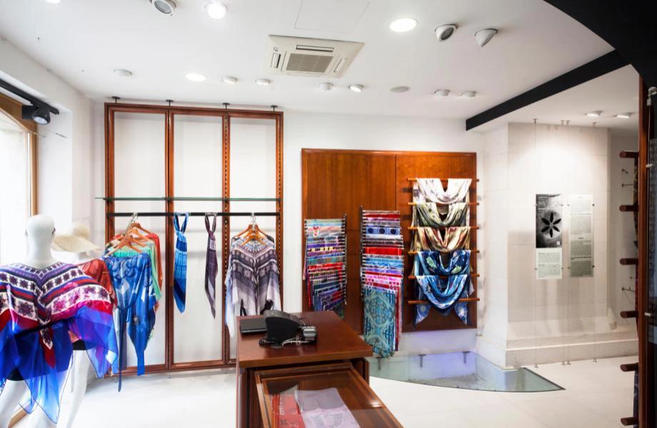 Interior of Croata Museum Concept Store in Split