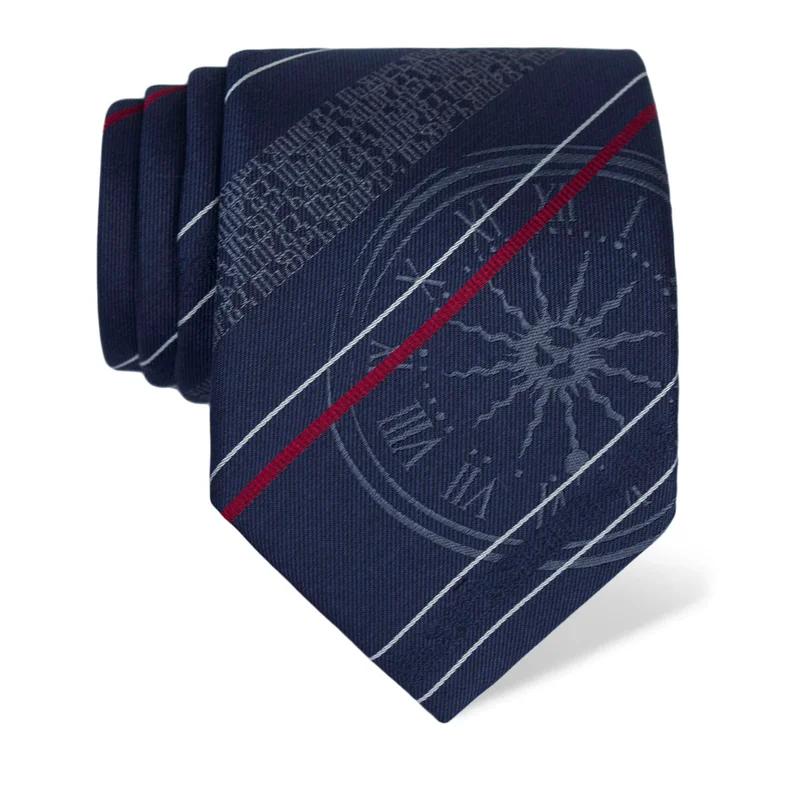 Cravat CROATA Thematic  Dubrovnik Grey  Silk 100%  