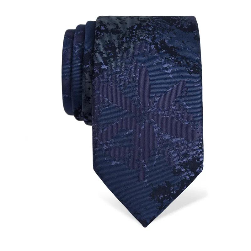 Cravat CROATA Thematic  National Dark blue  Silk 100%  