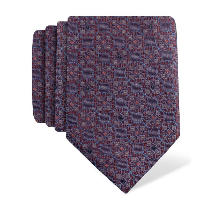 Cravat CROATA Thematic  Secession Purple  Silk 100%  