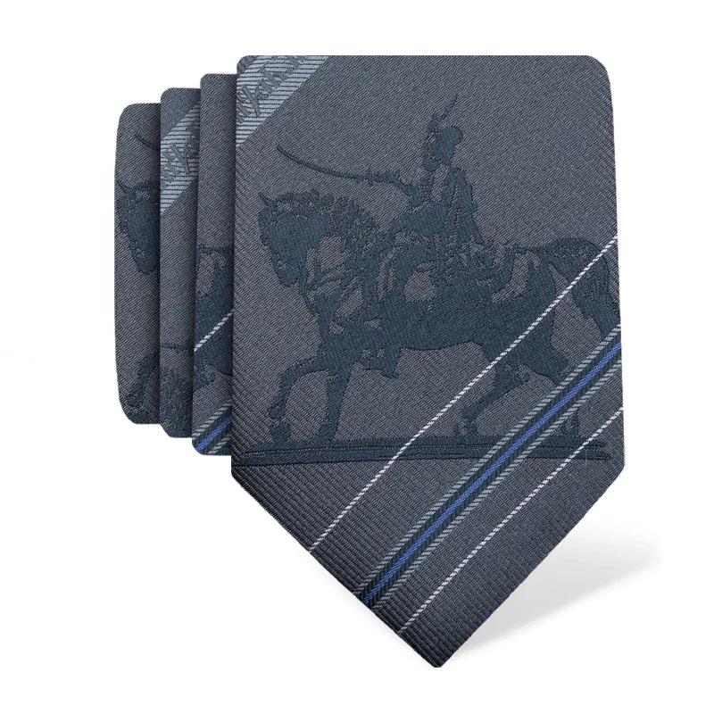 Cravat CROATA Thematic  Zagreb Grey  Silk 100%  