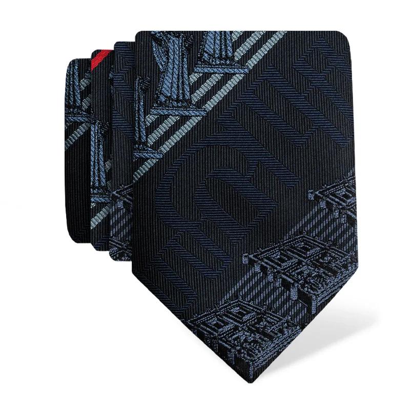 Cravat CROATA Trend Thematic  Split Dark blue  Silk 100%  