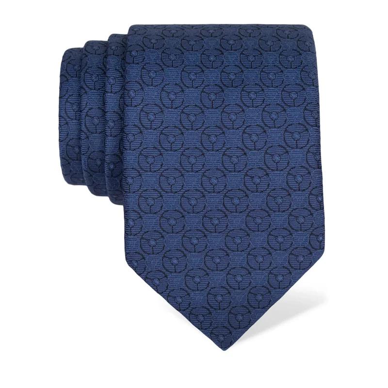 Cravat CROATA Thematic  Alka of Sinj Blue  Silk 100%  