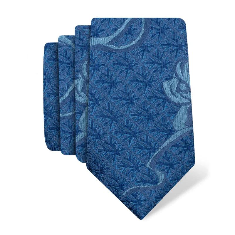 Cravat CROATA Thematic  Secession Blue  Silk 100%  
