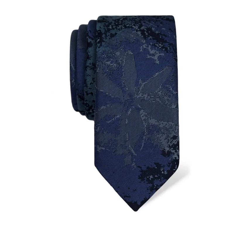Cravat CROATA Thematic  Water fountain Blue  Silk 100%  