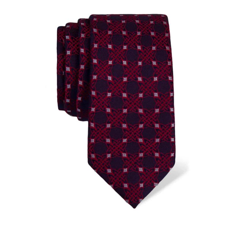 Cravat CROATA Thematic  Braiding Dark blue  Silk 100%  