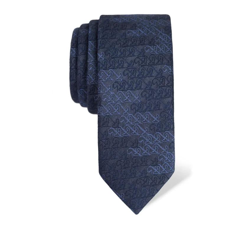 Cravat CROATA Thematic  Secession Blue  Silk 100%  