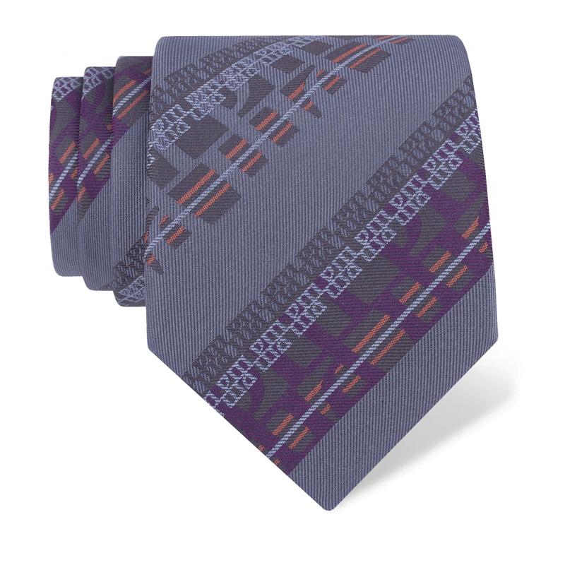 Cravat CROATA Thematic  Glagolitic alphabet   Silk 100%  