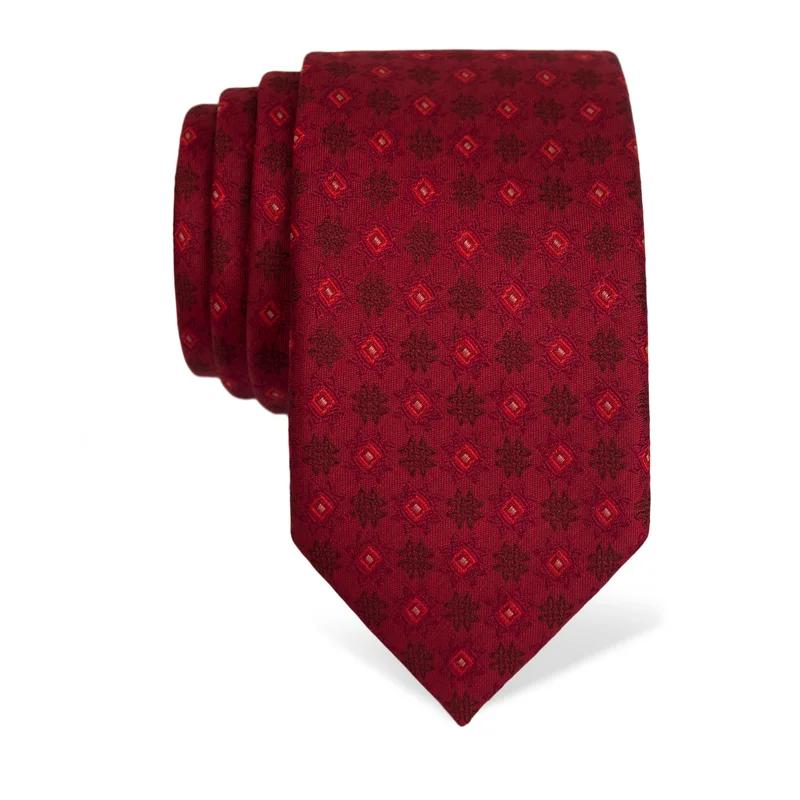 Cravat CROATA Thematic  Glagolitic alphabet Black  Silk 100%  