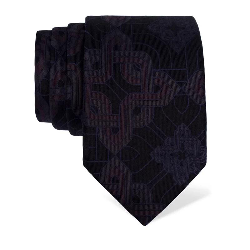 Cravat Thematic  Braiding Dark blue  Silk 100%  