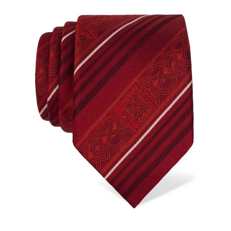 Cravat Thematic  Braiding Red  Silk 100%  