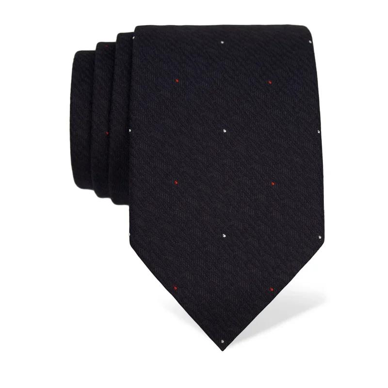 Cravat CROATA Brijuni Thematic  Glagolitic alphabet Dark blue  Silk 100%  