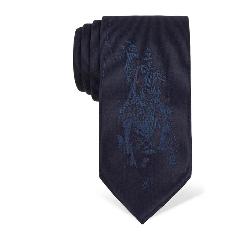 Cravat CROATA Brijuni Thematic   Blue  Silk 100%  