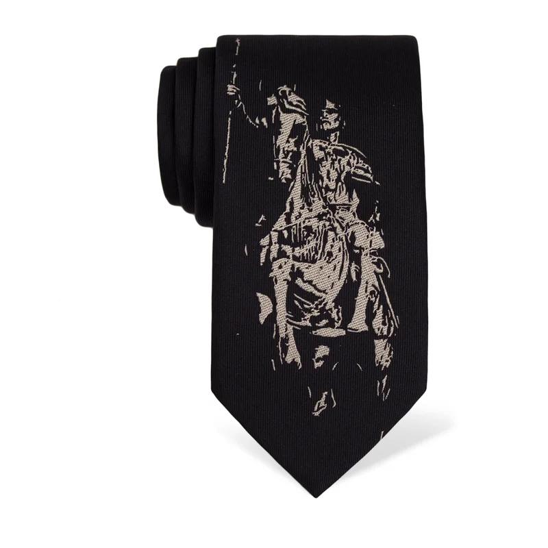 Cravat CROATA Brijuni Thematic   Dark blue  Silk 100%  