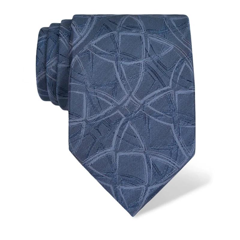 Cravat CROATA Dubrovnik Thematic Limited edition Braiding Grey  Silk 100%  