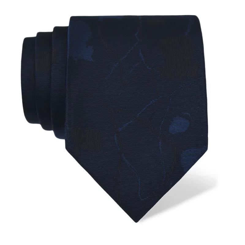 Cravat CROATA Dubrovnik Thematic  Dalmatian dog Dark blue  Silk 100%  