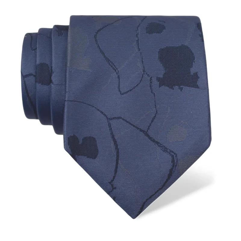 Cravat CROATA Dubrovnik Thematic  Dalmatian dog Light blue  Silk 100%  