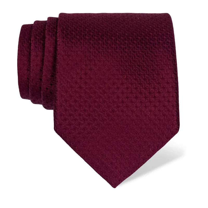 Cravat Classic  Small shapes Red  Silk 100%  