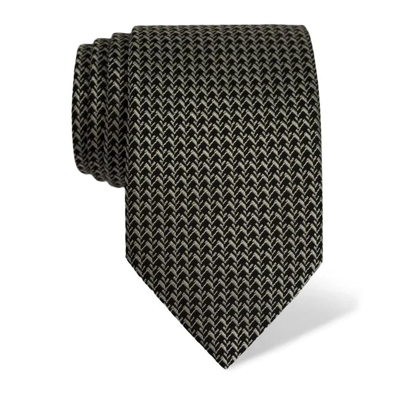 Cravat CROATA Classic  Solid textured Blue  Silk 100%  