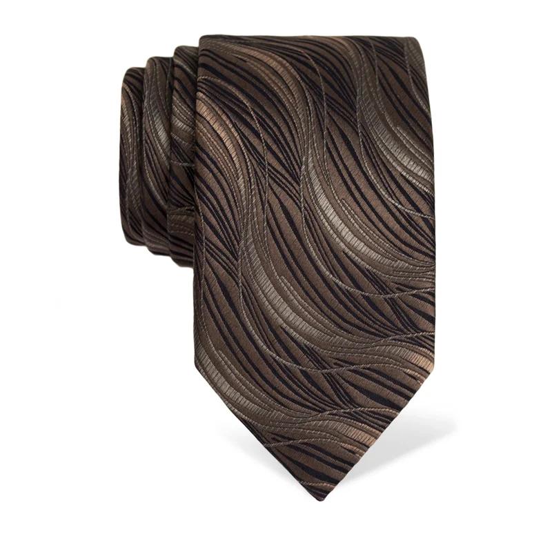 Cravat CROATA Classic  Small shapes Dark blue  Silk 100%  