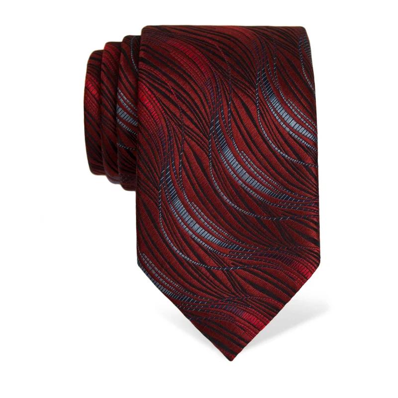 Cravat CROATA Classic  Small shapes Black  Silk 100%  