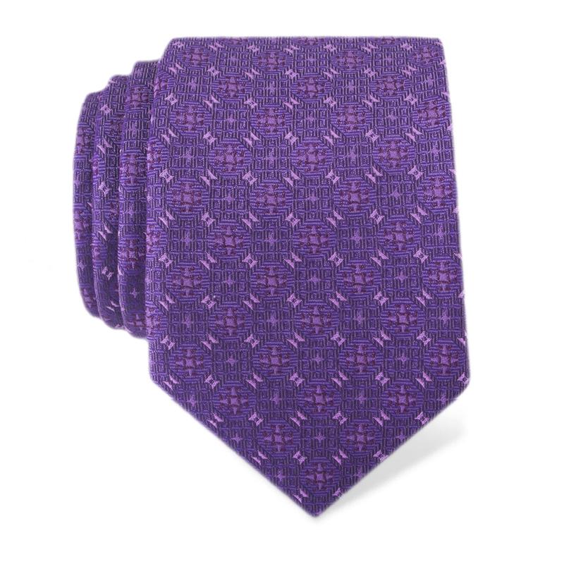 Cravat CROATA Teflon Classic  Other Purple  Silk 100%  