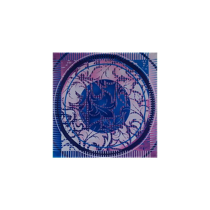 Scarf Thematic  Secession Purple  Silk 100%  