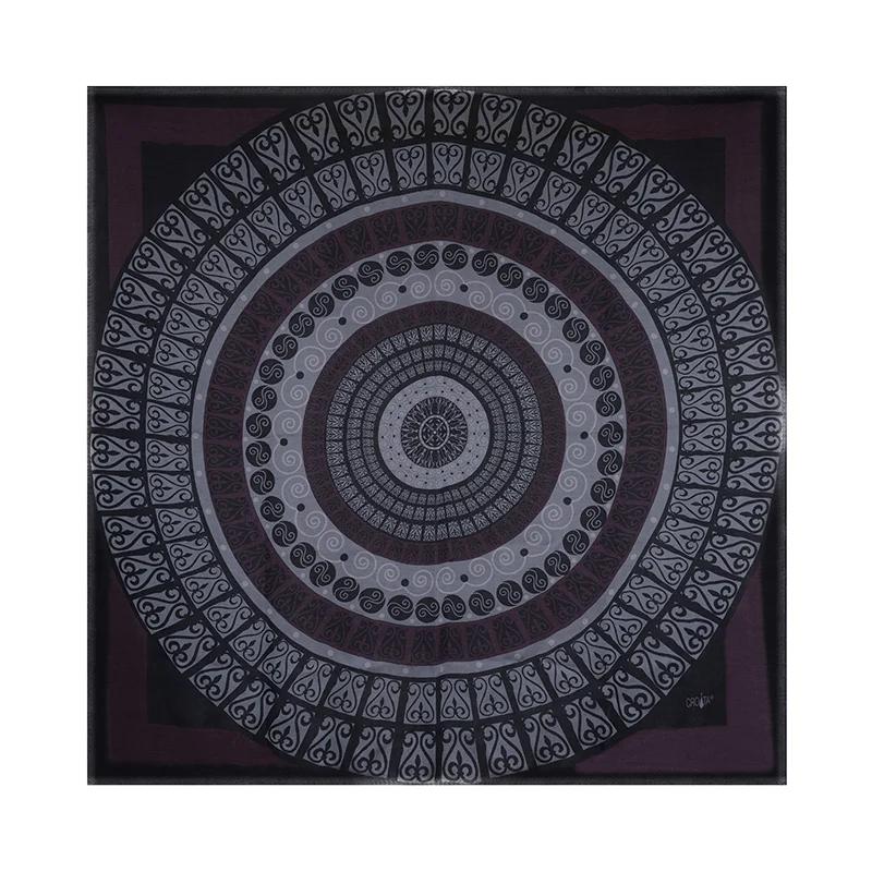 Scarf Brijuni   Secession Purple  Silk 100%  