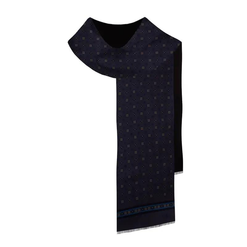 Shawl CROATA Thematic Shawl, thematic Braiding Anthracite  Silk 100%  