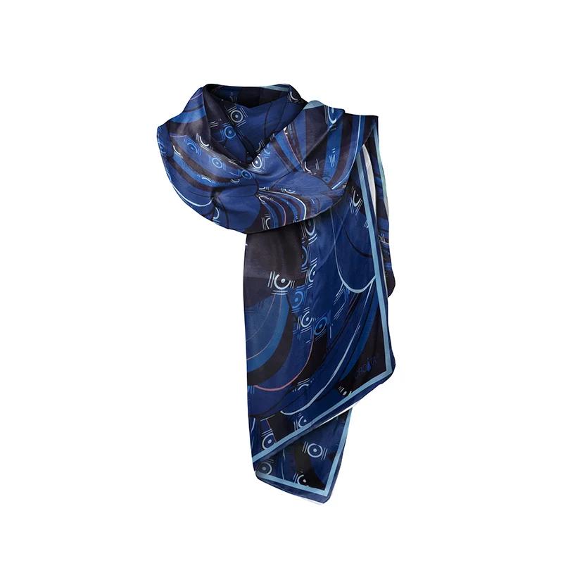 Shawl CROATA Classic  Other Blue  Silk 100%  