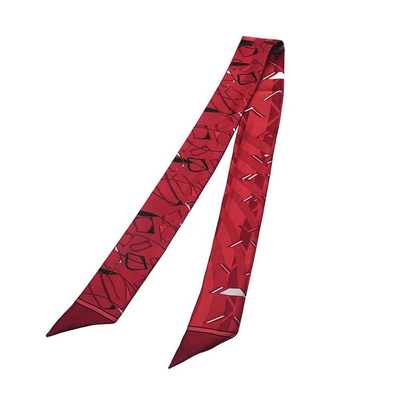 Twilly CROATA Classic   Red  Silk 100%  