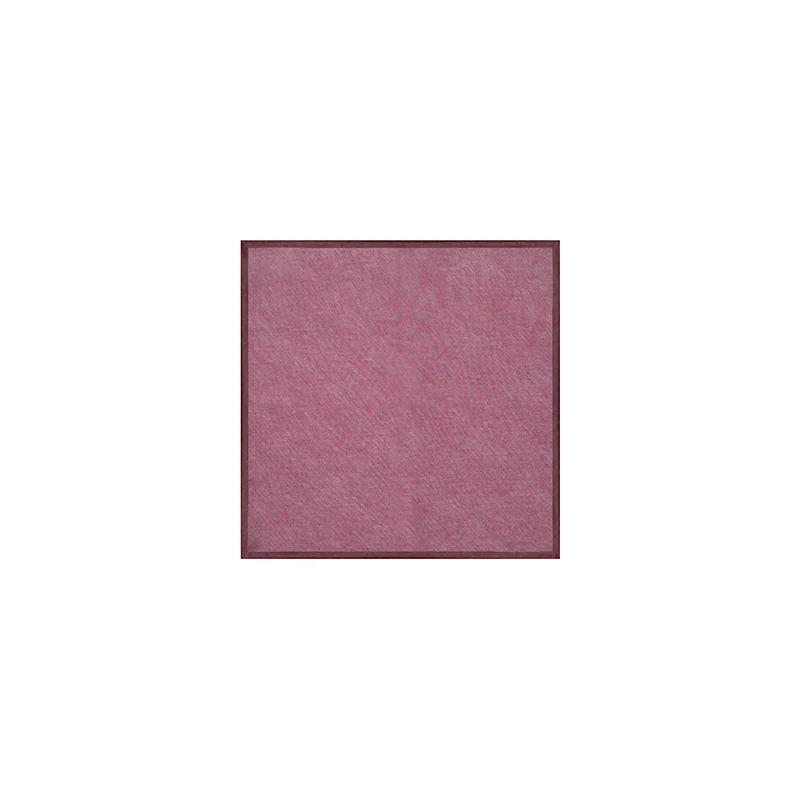 Pocket square CROATA Classic  Solid textured Wine red  Silk 27%, Cotton 735  