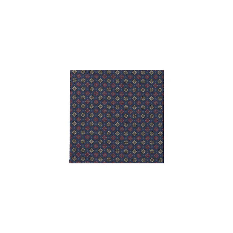 Pocket square CROATA Thematic  Braiding Blue  Silk 100%  