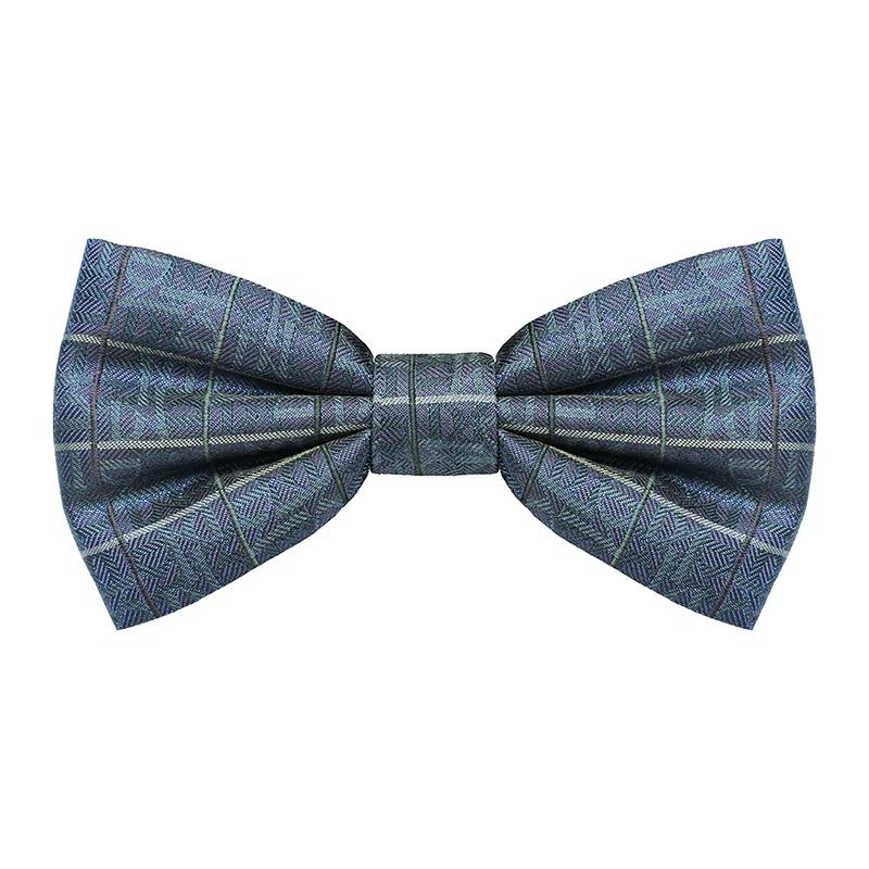 Bow tie CROATA Thematic  Glagolitic alphabet Petroleum  Silk 100%  
