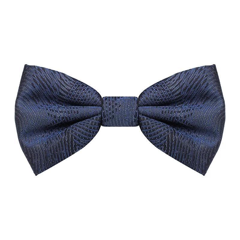 Bow tie CROATA Thematic  Fingerprints by Ivan Vučetić Dark blue  Silk 100%  