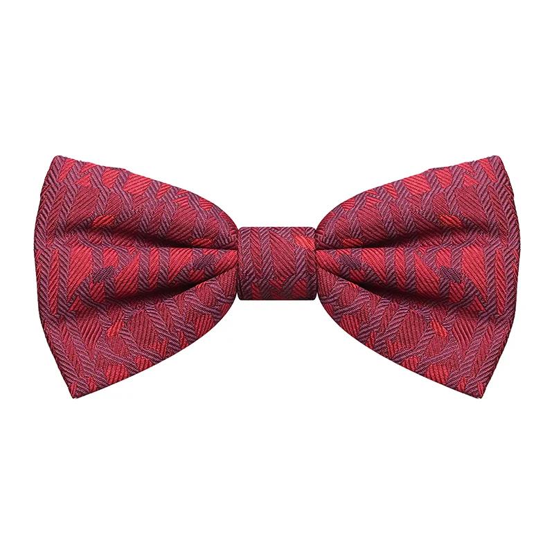 Bow tie CROATA Brijuni Thematic Pre-tied bow tie Glagolitic alphabet Red  Silk 100%  