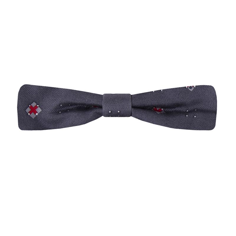 Bow tie CROATA Classic Classic Classic Grey  Silk 100%  