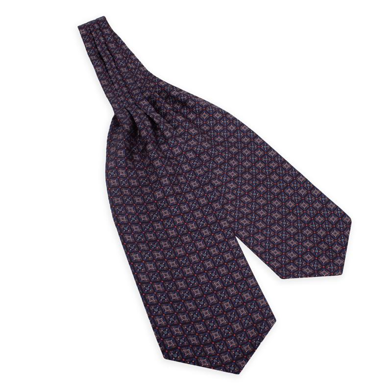 Ascot CROATA Thematic Thematic Glagolitic alphabet Black  Silk 100%  