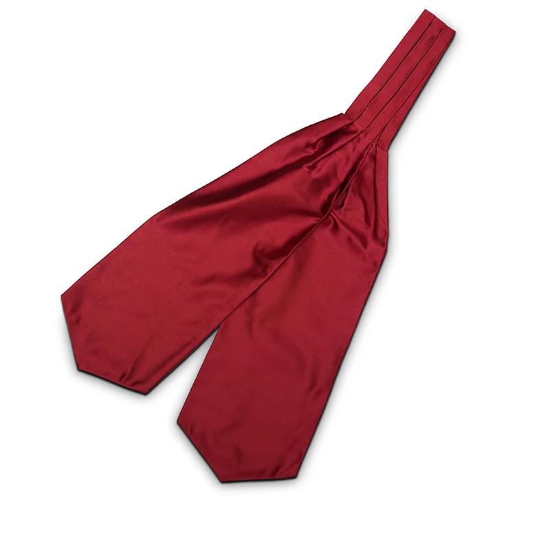 Ascot CROATA Classic  Solid Red  Silk 100%  