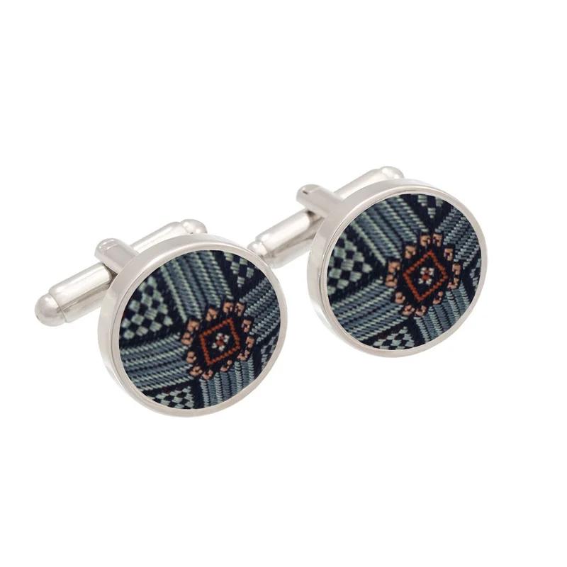 Cufflinks   Other Grey  Silk 100%  