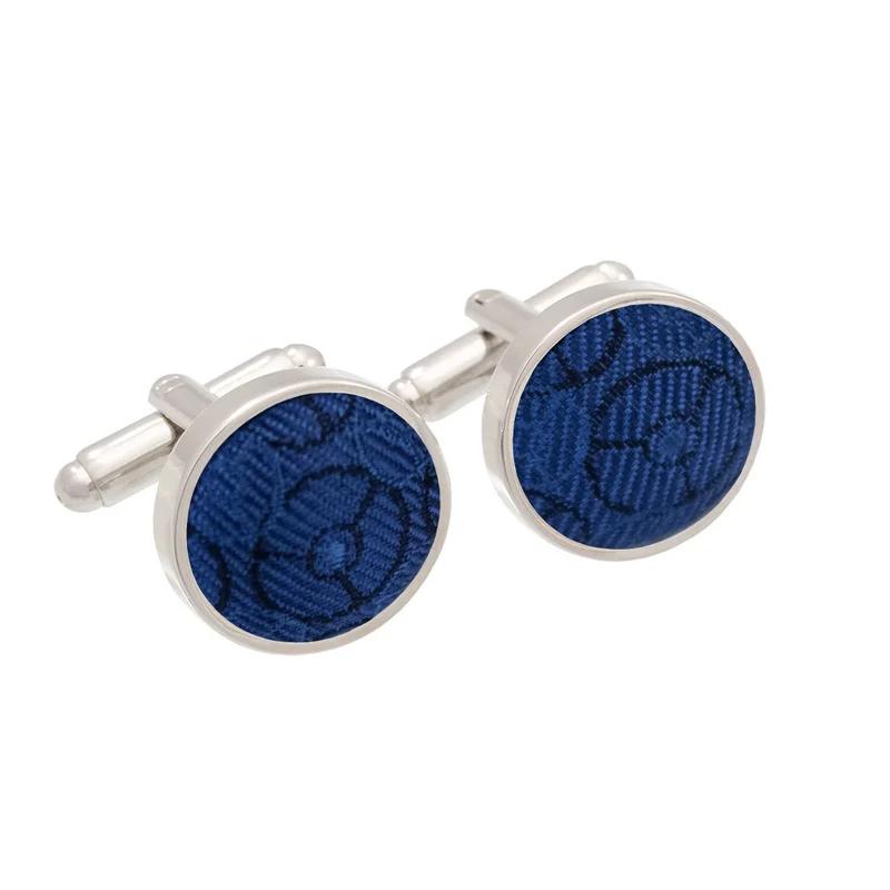 Cufflinks CROATA Thematic  Alka of Sinj Blue  Silk 100%  