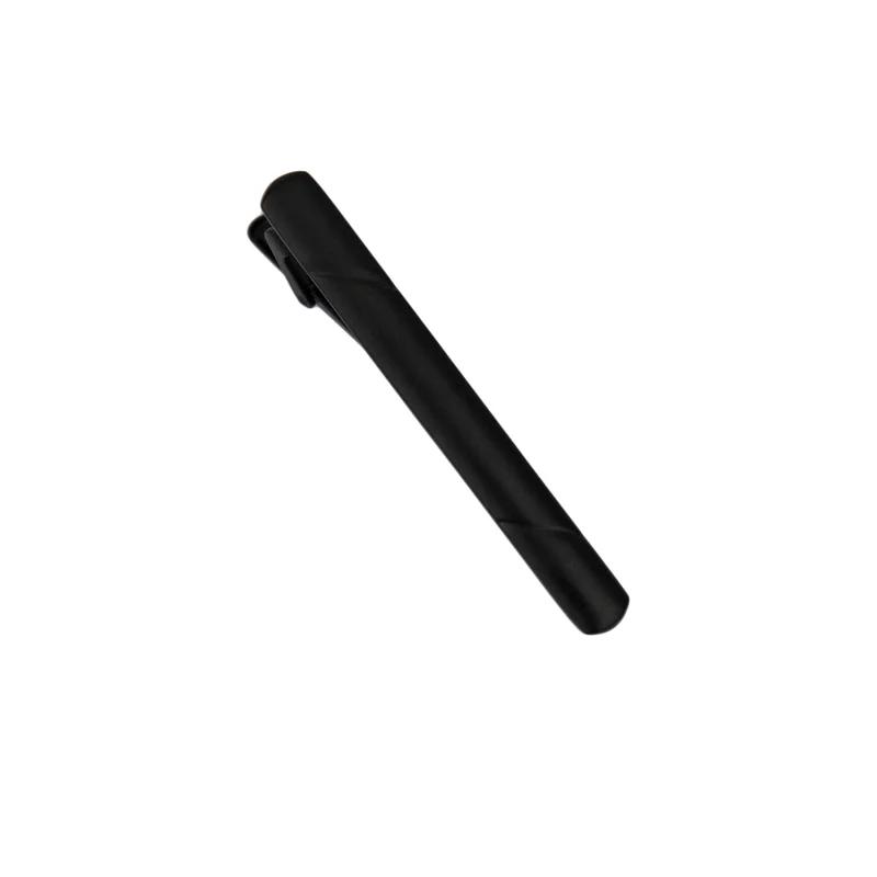 Tie pin  Classic Other Black  Base metal coated with non-noble metal  