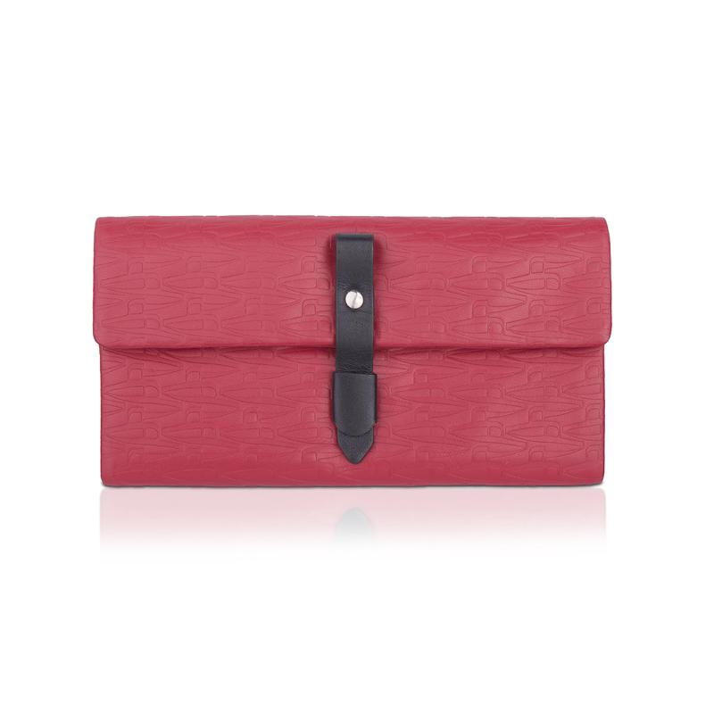 Wallet CROATA CROATA Thematic Thematic Glagolitic alphabet Red  Leather 100%  