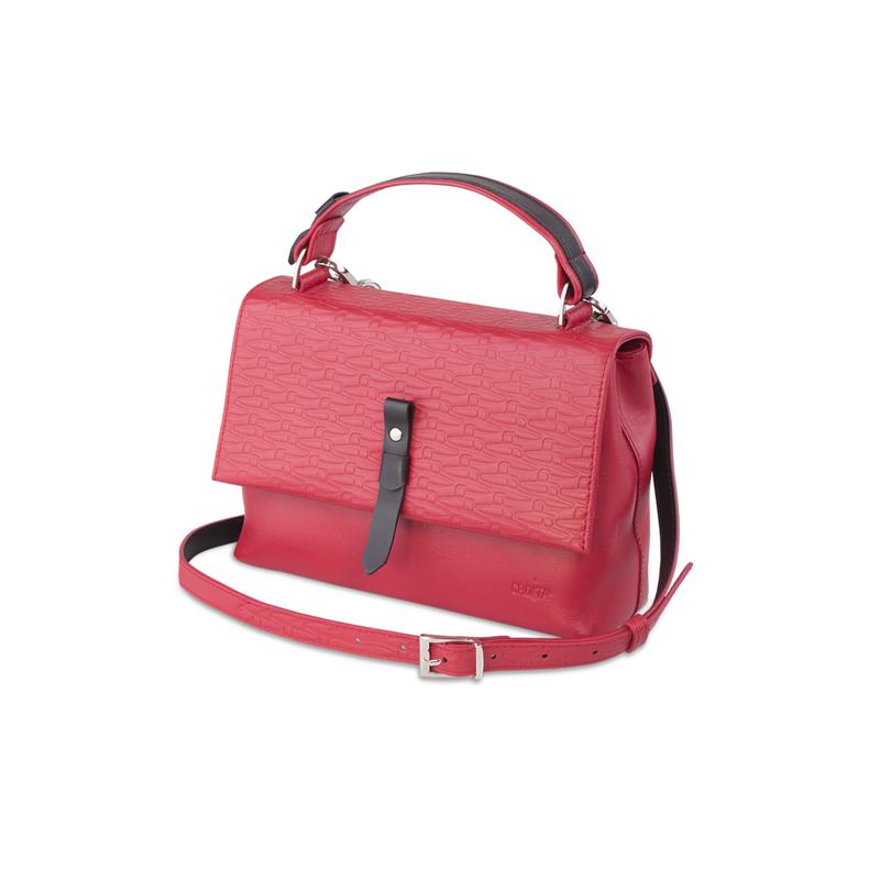 Bag CROATA CROATA Thematic Thematic Glagolitic alphabet Red  Leather 100%  