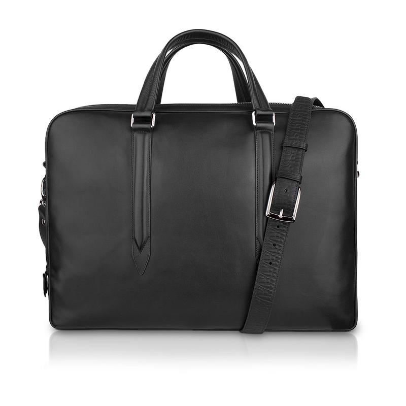 Laptop bag CROATA  Clasicum Thematic Thematic Thematic Black  Leather 100%  