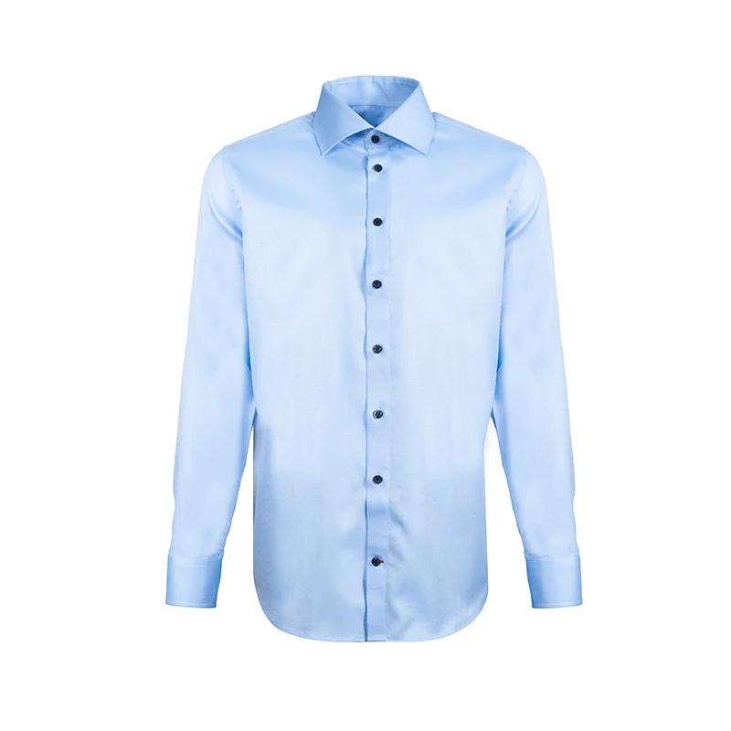 Dress shirt CROATA Dubrovnik Classic Tailored Small shapes Light blue  Cotton 100%  Long sleeve