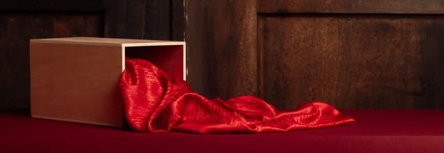 Croata Valentine day red shawl