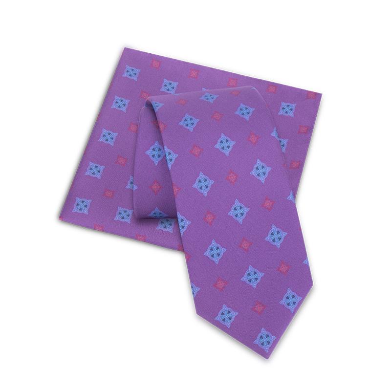 Cravat and pocket square set CROATA 7
